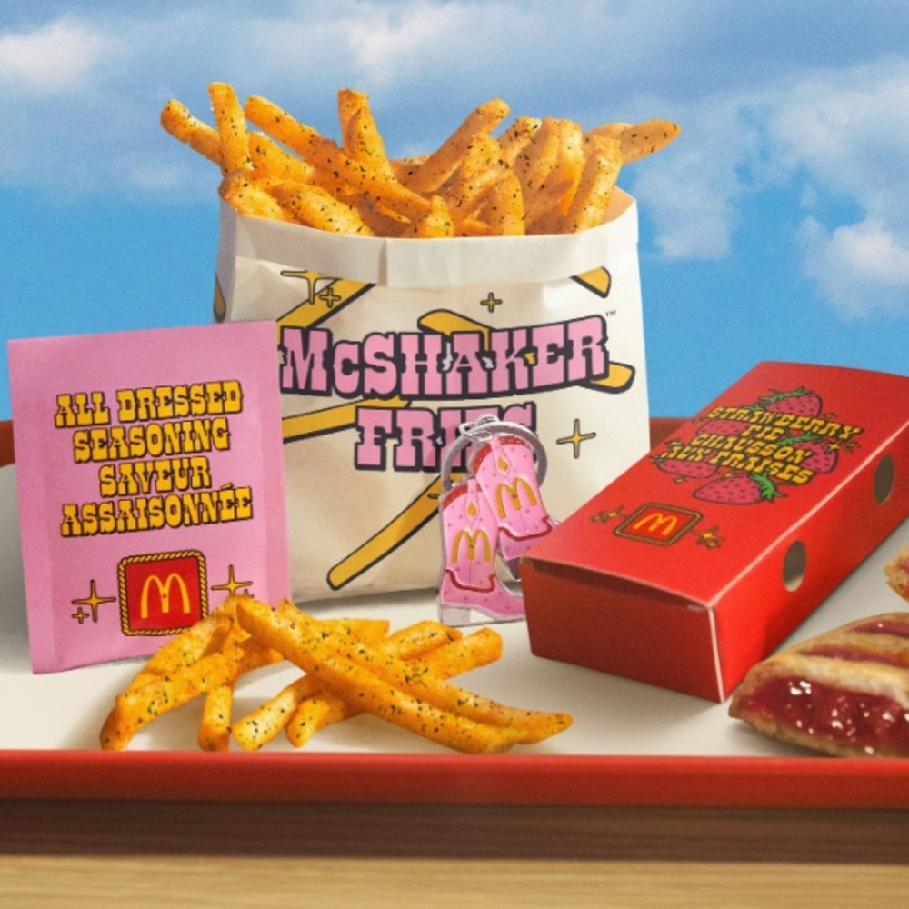 McDonald's Limited Edition Shania Twain Cowboy Boot Keychain